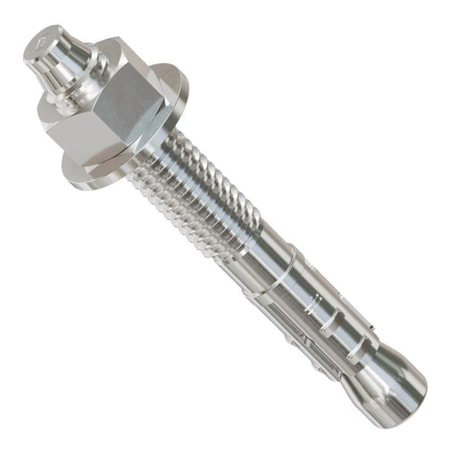 Simpson Strong-Tie STB2-373006SS Strong-Bolt (3/8" x 3") Stainless Steel 2 Wedge Anchor - Uassembled (50 Pack)