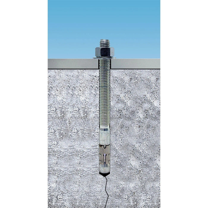 Simpson Strong-Tie STB2-373006SS Strong-Bolt (3/8" x 3") Stainless Steel 2 Wedge Anchor - Uassembled (50 Pack) - 3