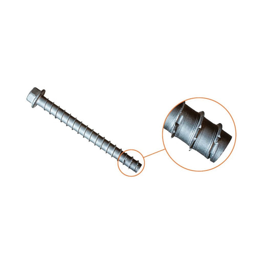 Simpson Strong-Tie THD50300H Titen HD (1/2" x 3") Heavy-Duty Screw Anchor - Zinc Plated (25 Pack) - 2