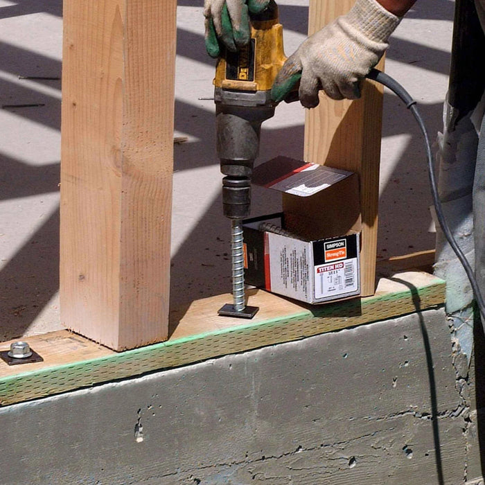 Simpson Strong-Tie THD50300H Titen HD (1/2" x 3") Heavy-Duty Screw Anchor - Zinc Plated (25 Pack) - 4