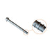 Simpson Strong-Tie THD50400H Titen HD (1/2" x 4") Heavy-Duty Screw Anchor - Zinc Plated (20 Pack) - 3