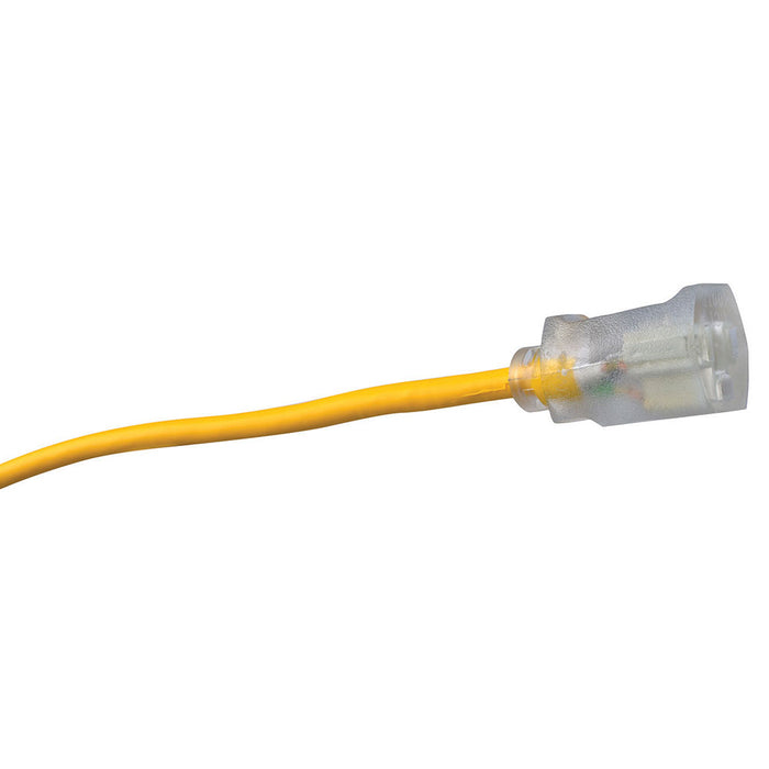 Southwire 1488SW0002 14/3 50' SJEOOW Yellow Polar/Solar Extension Cord 6 Pack - 2