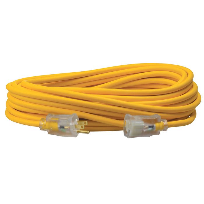 Southwire 1489SW0002 14/3 100' SJEOW Polar/Solar Extension Cord W/Lighted End