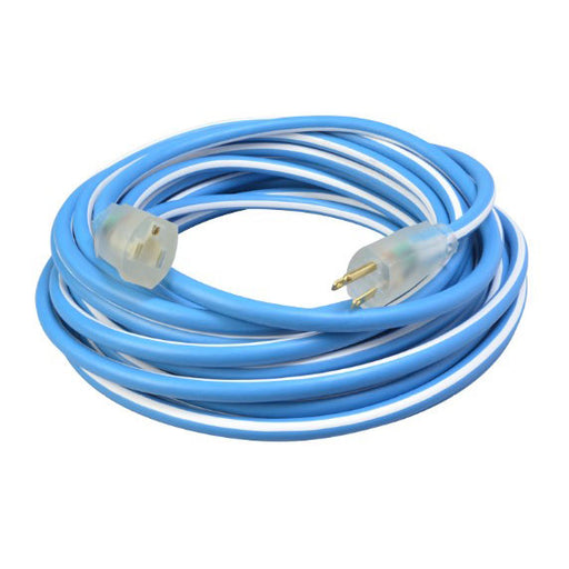 Southwire 1638SW0061 12/3 50' SJEOW BLUE/White Cold Supreme Extension Cord