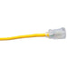 Southwire 1688SW0002 12/3 50' SJEOOW Yellow Polar/Solar Extension Cord - 3