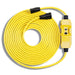 Southwire 26020050-1 50' 120V/15A 14/3 Gauge SJTW GFCI In-Line Cord Set, Yellow Color