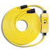 Southwire 26020050-1 50' 120V/15A 14/3 Gauge SJTW GFCI In-Line Cord Set, Yellow Color (26020M)