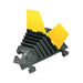 Southwire 31202-1 ShockShield Cable Protection, 5 Channel Right Turn 45 degree