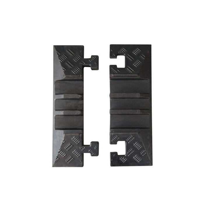 Southwire 31208-1 ShockShield Cable Protection, 3 Channel End Cap Set (2)