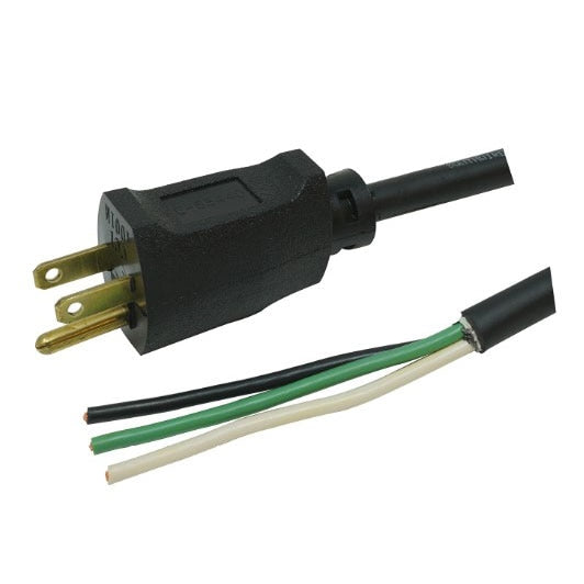 Southwire 9858SW0008 14/3 9' SJEOW Power Supply Cord with NEMA 5-15 Plug - 2