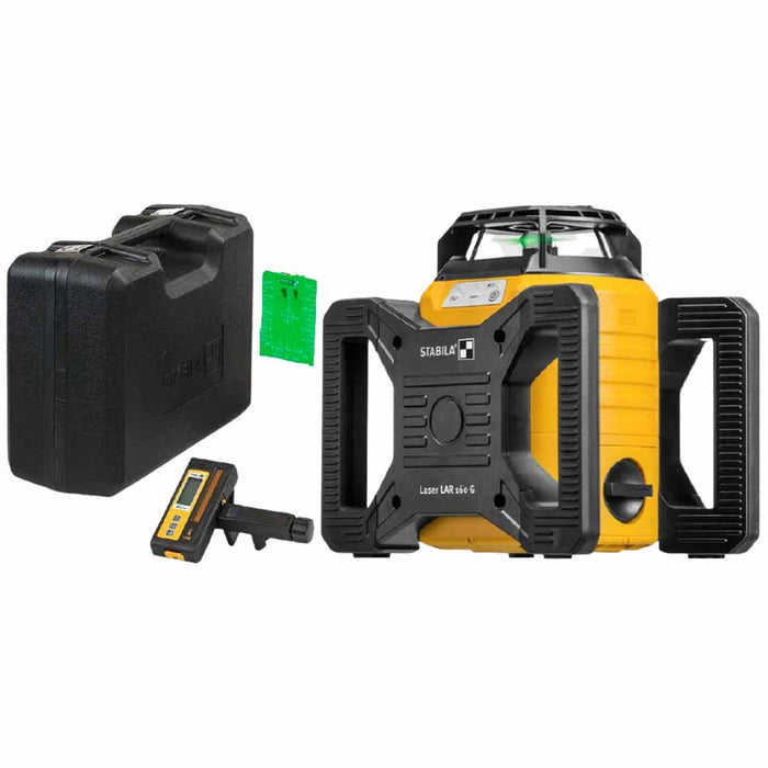 Stabila 04510 LAR 160 G GREENBEAM Right Rotation Laser with Hard Case