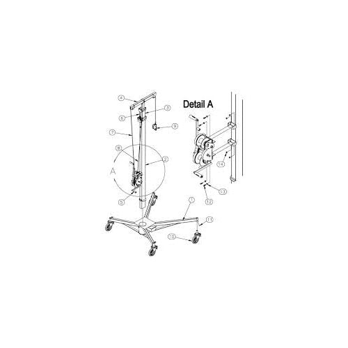 Sumner CS-2000 Winch for Heavy-Duty Lifting Applications