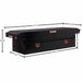 Weather Guard 121-5-03 Model 121-5-03 Saddle Box, Aluminum, Full Low Profile, Gloss Black, 10.2 Cu. Ft. - 6