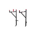 Weather Guard 32-1475 Bolt Kit For Weekender Ladder Rack (Black)