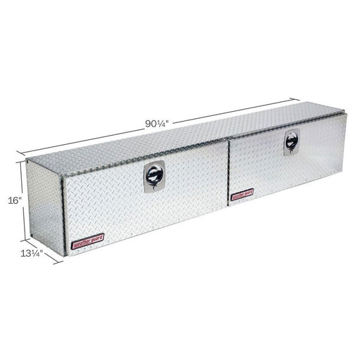 WeatherGuard 390-0-02 Clear Aluminum Hi-Side Box, 11.1 Cu Ft - 2