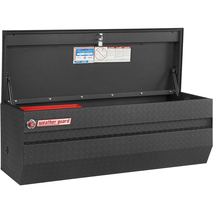 WeatherGuard 674-52-01 Black Aluminum All-Purpose Chest, Full Compact, 10.0 Cu. Ft. - 3