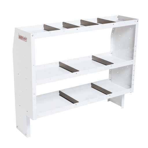 WeatherGuard 9345-3-03 Heavy Duty Adjustable 3 Shelf Unit, 44" x 52" x 16"