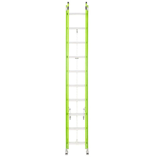 Werner B7120-2 20' Fiberglass AERO Box Rail Extension Ladder Type IAA B7120-2 - 2