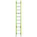 Werner B7120-2 20' Fiberglass AERO Box Rail Extension Ladder Type IAA B7120-2 - 3