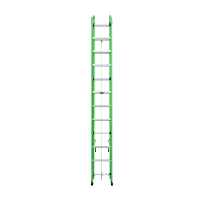 Werner B7124-2 24' Fiberglass AERO Box Rail Extension Ladder Type IAA B7124-2 - 2