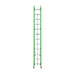 Werner B7124-2 24' Fiberglass AERO Box Rail Extension Ladder Type IAA B7124-2 - 2