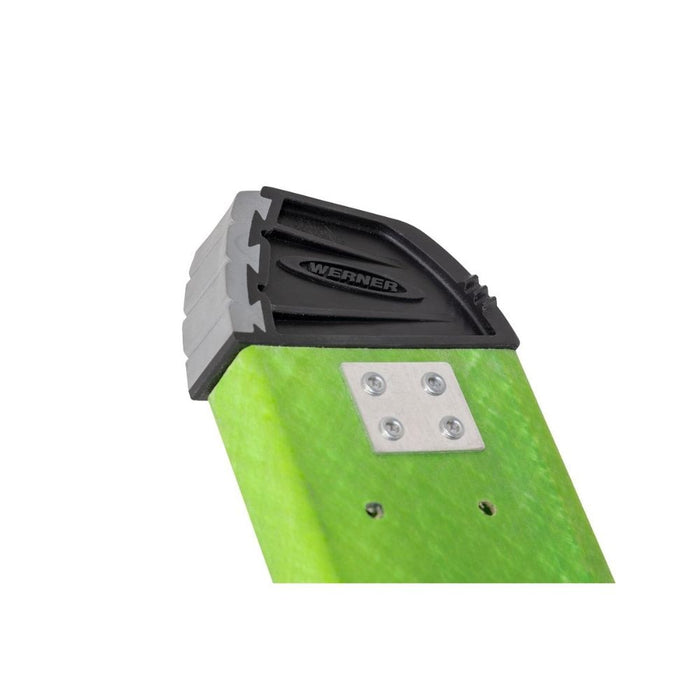 Werner B7124-2 24' Fiberglass AERO Box Rail Extension Ladder Type IAA B7124-2 - 7