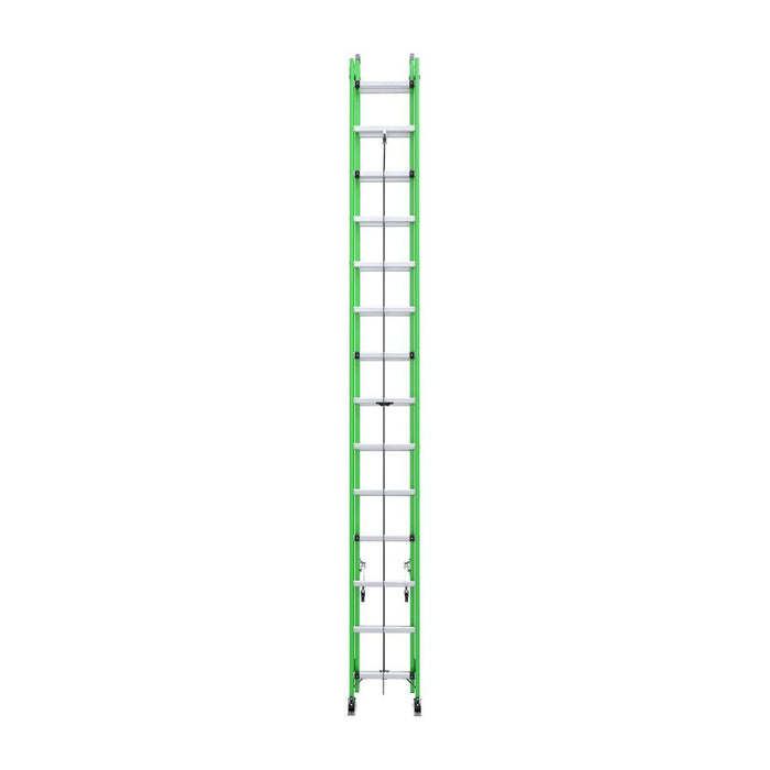 Werner B7128-2 28' Fiberglass AERO Box Rail Extension Ladder Type IAA B7128-2 - 3