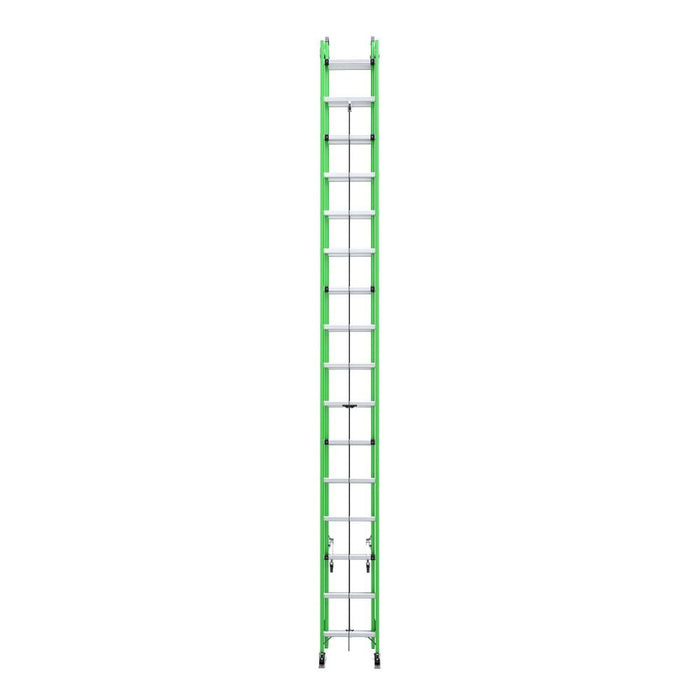 Werner B7132-2 32' Fiberglass AERO Box Rail Extension Ladder Type IAA B7132-2 - 3