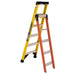 Werner LDP7306 Leansafe X3 3-in-1 Multi-Purpose Ladder, 6' Step ladder/ 6' Extension Height/ 10' Reach, 375 lb. Capacity - 3
