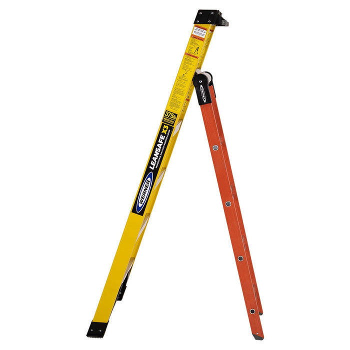 Werner LDP7306 Leansafe X3 3-in-1 Multi-Purpose Ladder, 6' Step ladder/ 6' Extension Height/ 10' Reach, 375 lb. Capacity - 4
