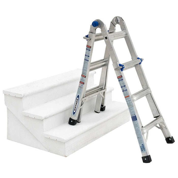 Werner MT-13 14' Reach Multi-Position Ladder, 300lb Capacity 13' Type IA - 7