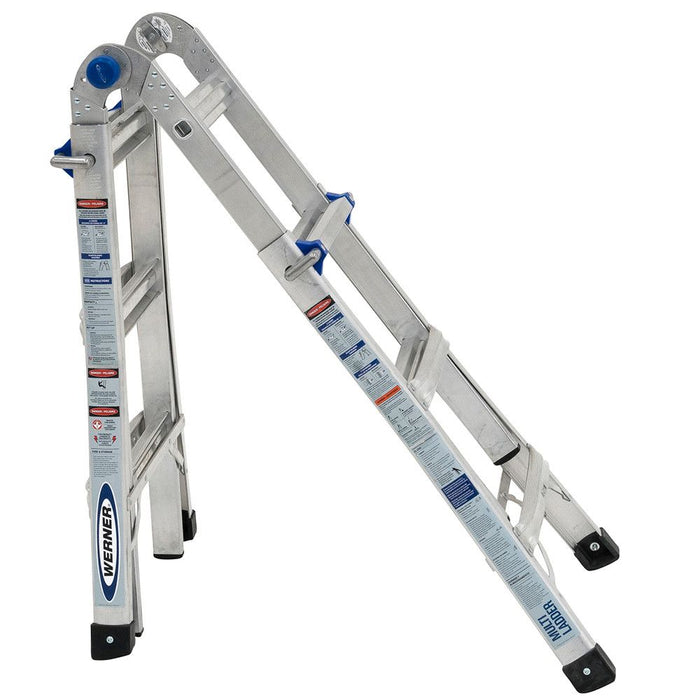 Werner MT-13 14' Reach Multi-Position Ladder, 300lb Capacity 13' Type IA - 9