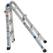Werner MT-13 14' Reach Multi-Position Ladder, 300lb Capacity 13' Type IA - 9