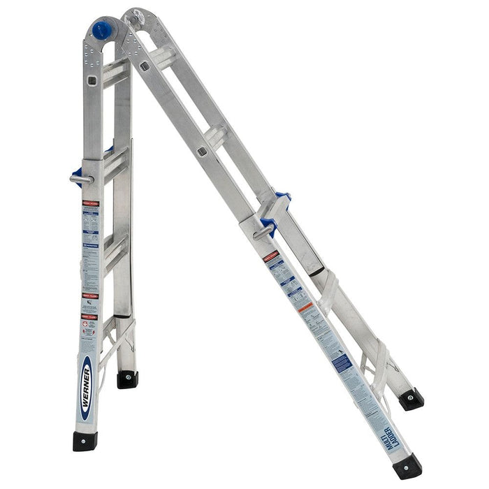 Werner MT-13 14' Reach Multi-Position Ladder, 300lb Capacity 13' Type IA - 10