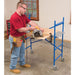 Werner PS-48 4ft Rolling Scaffold 500lb Load Capacity: 500 lbs. - 4