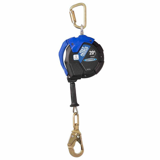 Werner R410020 20' Max Patrol Self-Retracting Lifeline Galvanized Cable