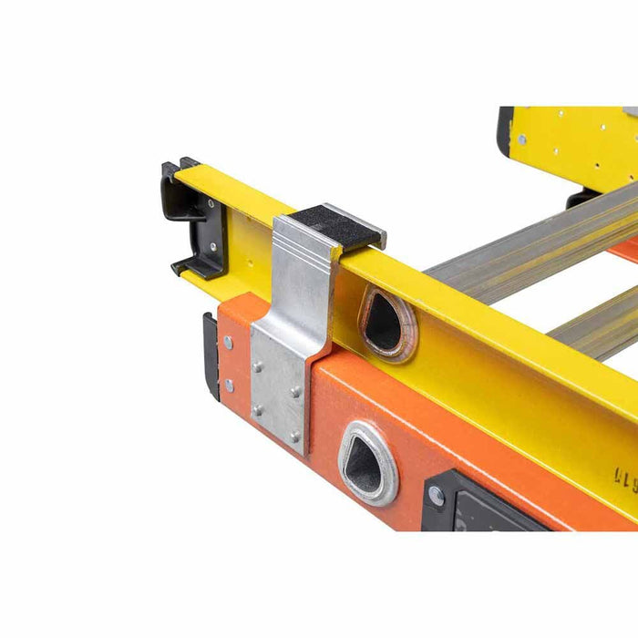 Werner T6220-2GS 20ft Type IA Fiberglass  Glidesafe Tri-Rung Extension - 8