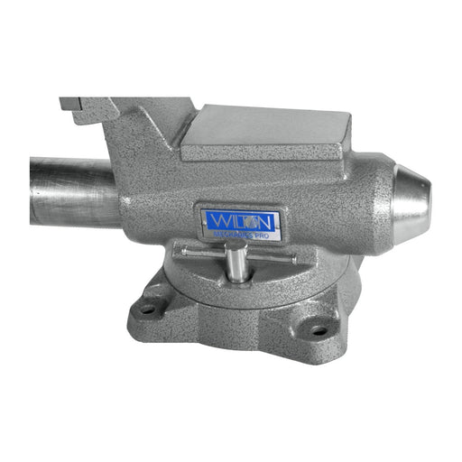 Wilton WL9-28812 865M 6-1/2" Mechanics Pro Round Channel Vise - 2