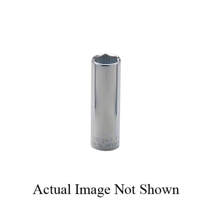 Wright Tool 35-18MM 18mm x 3/8" Drive 6 Point Deep Metric Socket