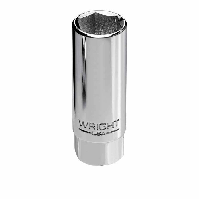 Wright Tool 3588 3/8" Drive 6 Point Metric Spark Plug Holding Socket 18mm