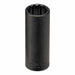 Wright Tool 4986 1-1/8" x 1/2" Drive 12 Point Deep Impact Socket