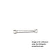 Wright Tool 16-14MM Flare Nut Wrench 6 Point Metric Satin - 13mm x 14mm