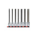 Wright Tool 316 3/8" Drive 7 Piece Hex Bit Socket Set, 1/8" - 3/8"