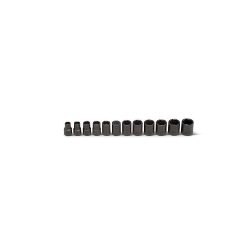 Wright Tool 356 3/8" Drive, 12 Piece Impact Socket Set, 8mm - 19mm