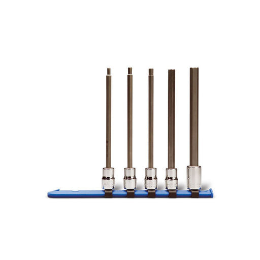 Wright Tool 361 3/8" Drive 5 Piece Set Hex Bit Sockets, 4mm - 10mm