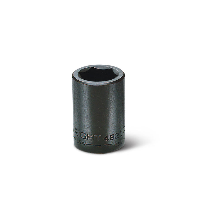 Wright Tool 4844 1/2" Drive 6 Point Standard Impact Socket 1-3/8"