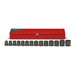 Wright Tool 610 14pc. 3/4" Drive SAE 6 Point Standard Impact Socket Set (3/4" - 1-5/8")