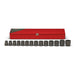 Wright Tool 610 14pc. 3/4" Drive SAE 6 Point Standard Impact Socket Set (3/4" - 1-5/8")