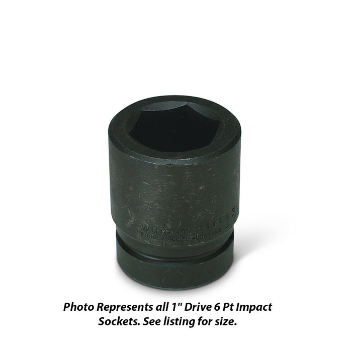 Wright Tool 8858 1" Drive 6 Point Standard Impact Socket 1-13/16"