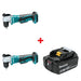 Makita XAD02Z 18V LXT Angle Drill, 2 Pack W/ FREE BL1850B 18V LXT 5.0Ah Battery